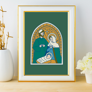 Church Nativity Scene Printable