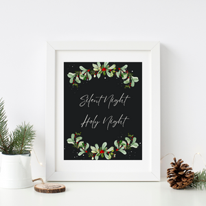 Silent Night, Holy Night - Printable